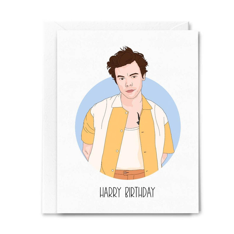 Greeting Card | Harry Styles Birthday Card | Sammy Gorin - The Ridge Kids