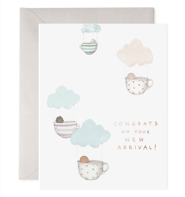 Greeting Card | Teacup Babies | E. Frances Paper Inc. - The Ridge Kids