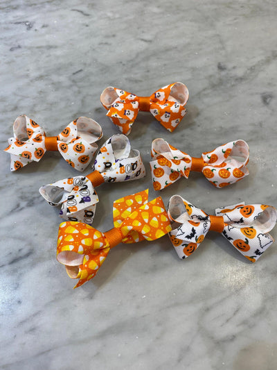 Grosgrain Bows | Halloween- Mini- Assorted | Wee Ones - The Ridge Kids