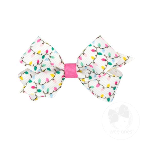 Grosgrain Bows | Mini: Holiday- Assorted | Wee Ones - The Ridge Kids