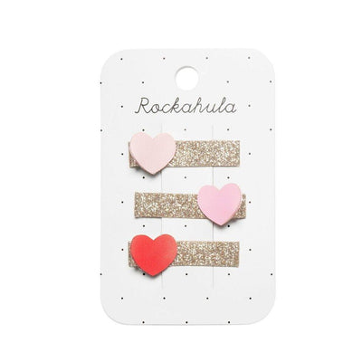 Hair Clips | Heartbreaker Glitter | Rockahula Kids - The Ridge Kids