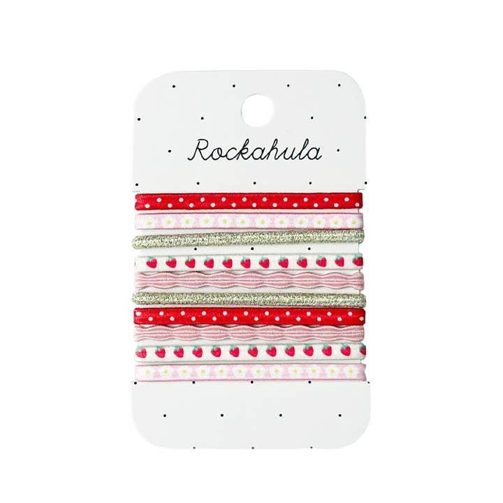 Hair Ties | Strawberry Fair Elastics | Rockahula Kids - The Ridge Kids