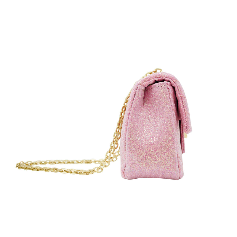 Handbag | Classic Glitter Wave - Pink | Tiny Treats and Zomi Gems - The Ridge Kids