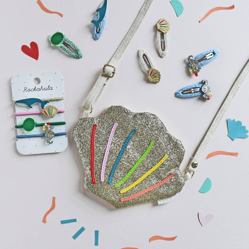 Handbags | Rainbow Shell Glitter | Rockahula Kids - The Ridge Kids