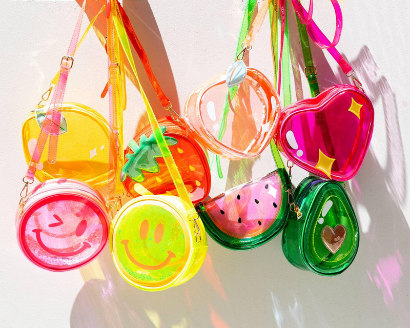 Handbags |Jelly Handbag - Sparkly Heart 💖| Bewaltz - The Ridge Kids