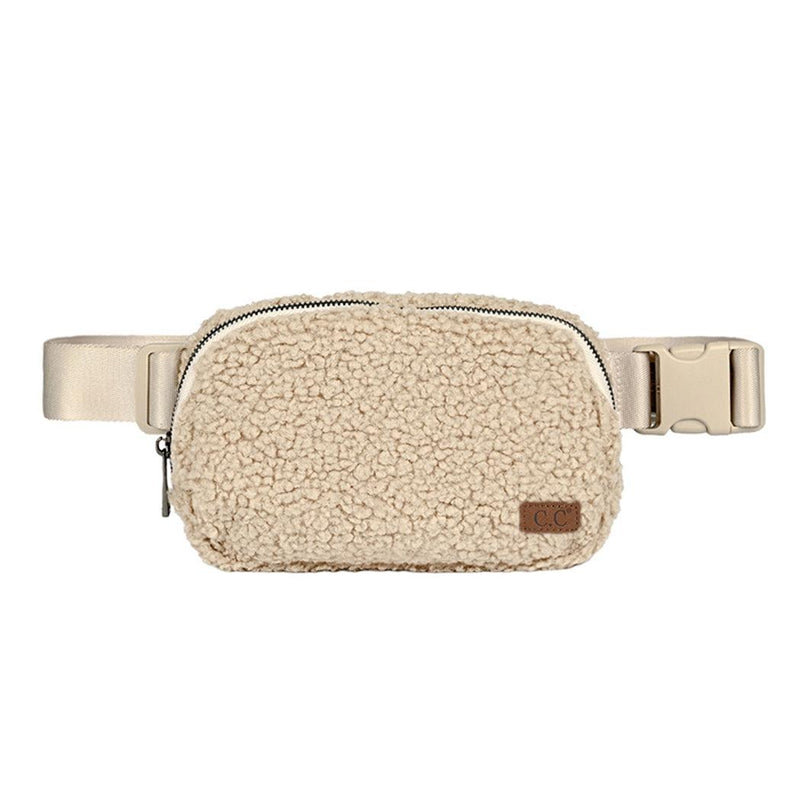 Handbags| Fleece Small Sherpa Fanny Pack | Fashion City - The Ridge Kids