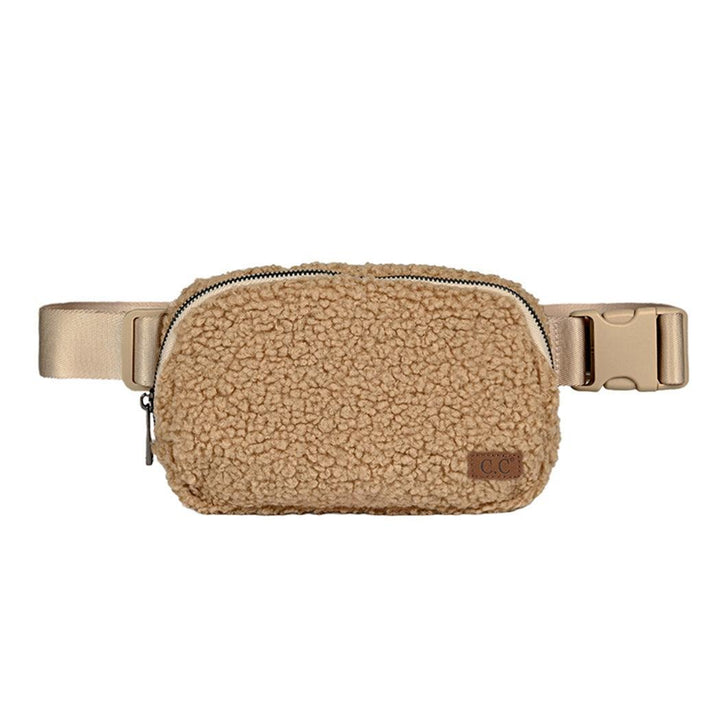 Handbags| Fleece Small Sherpa Fanny Pack | Fashion City - The Ridge Kids