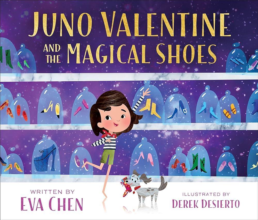 Hardcover Book | Juno Valentine and the Magical Shoes | Amy Chen - The Ridge Kids
