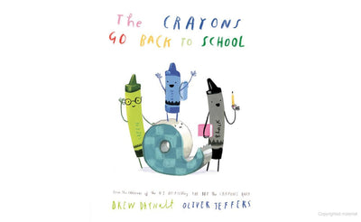 Hardcover Book | The Crayons Go back To School | Drew Daywalt - The Ridge Kids