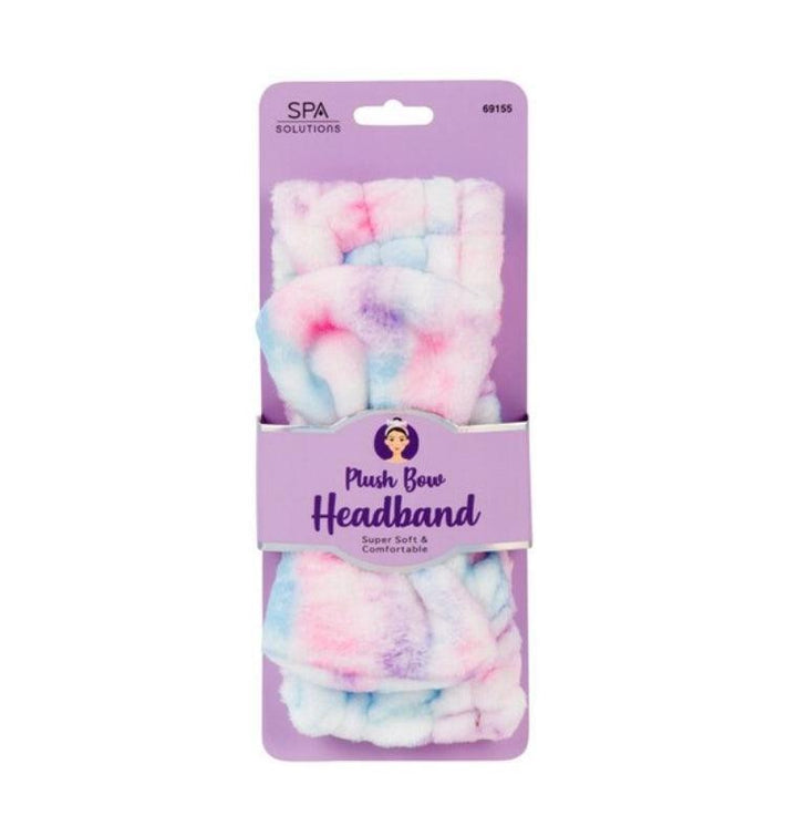 Headband |Spa Solutions Plush Bow Headband | Best Beauty Group - The Ridge Kids