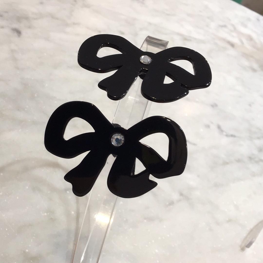 Headbands | Bows -Double Black | Lilies and Roses NY - The Ridge Kids