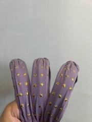 Headbands | Cotton Star Knot - Lavender | Bari Lynn Accessories - The Ridge Kids