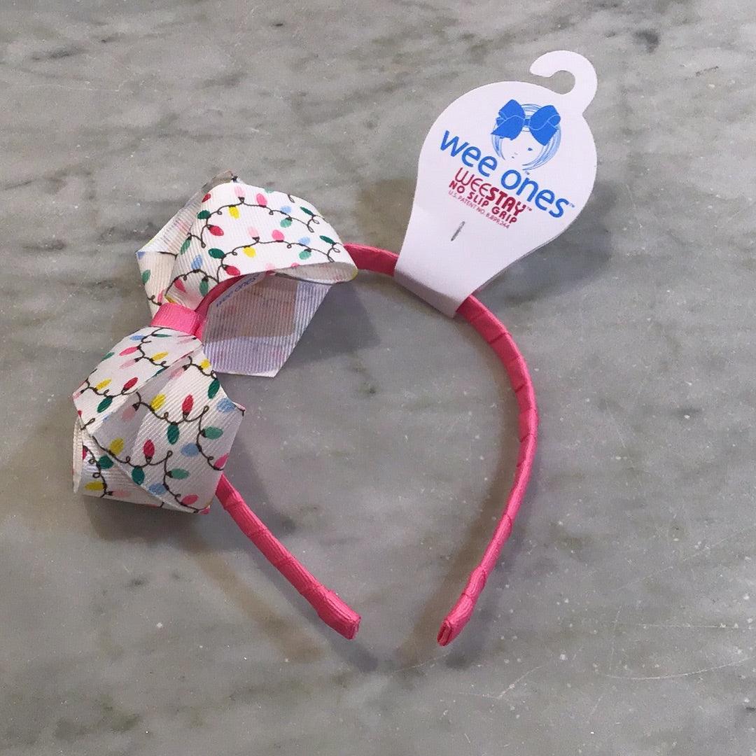 Headbands | Grosgrain: Christmas Lights | Wee ones - The Ridge Kids