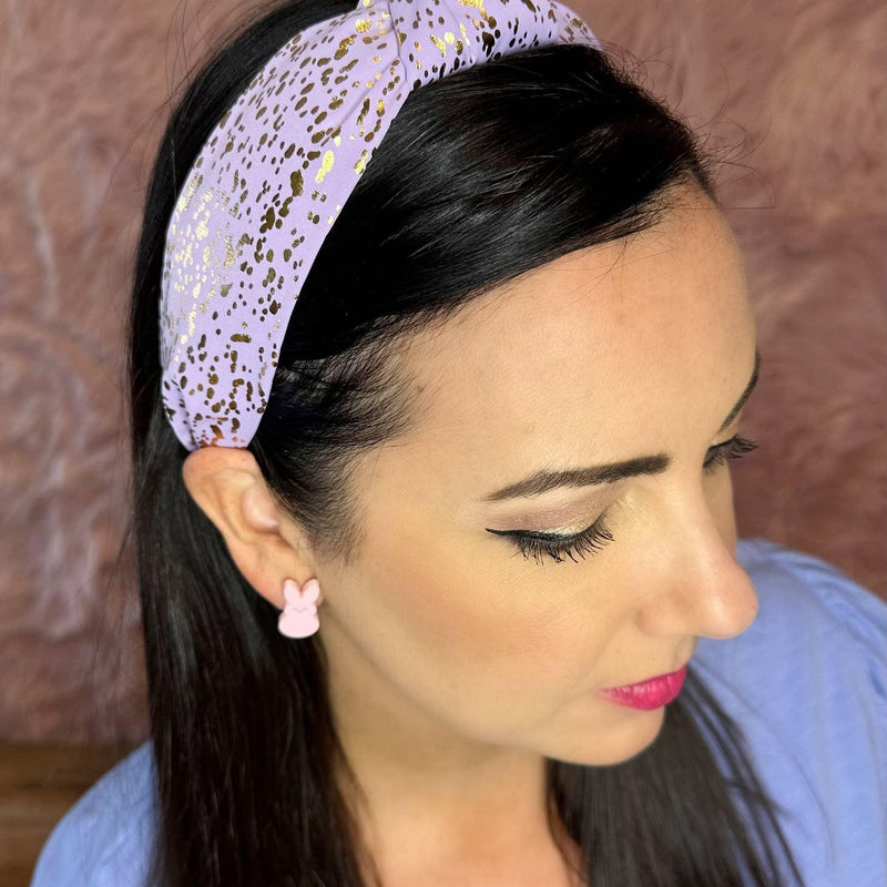 Headbands | Lavender and Gold Headband | Sandy + Rizzo - The Ridge Kids