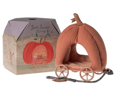 Heirloom Doll Set | Pumpkin Carriage- Mouse | Maileg - The Ridge Kids