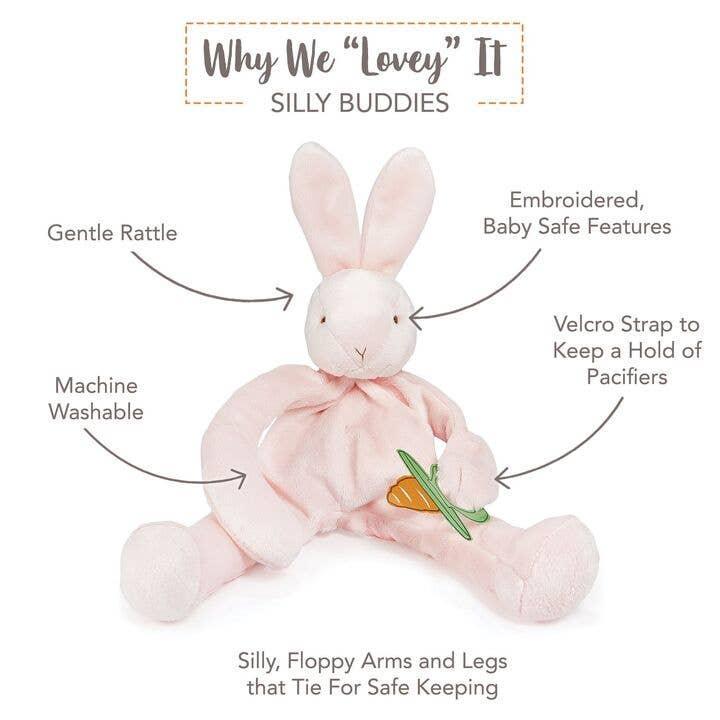 Heirloom Plush | Blossom Bunny Silly Buddy | Bunnies by the Bay - The Ridge Kids