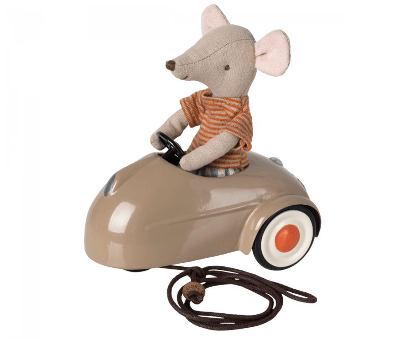 Heirloom Toy | Mouse Car- Brown | Maileg - The Ridge Kids