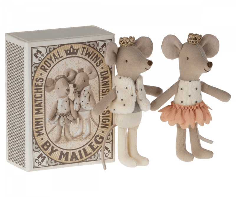 Heirloom Toy | Royal Twins in Matchbox | Maileg - The Ridge Kids