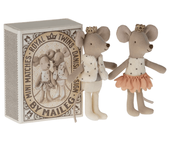 Heirloom Toy | Royal Twins in Matchbox | Maileg - The Ridge Kids