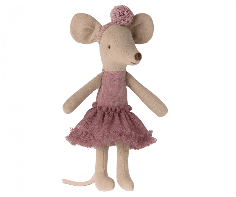 Heirloom Toys | Ballerina Mouse: Big Sister - Heather | Maileg - The Ridge Kids