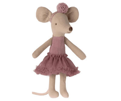 Heirloom Toys | Ballerina Mouse: Big Sister - Heather | Maileg - The Ridge Kids