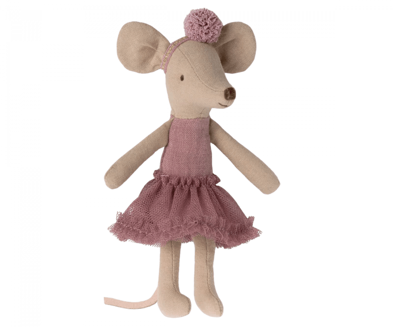 Heirloom Toys | Ballerina Mouse: Big Sister - Heather | Maileg - The Ridge Kids