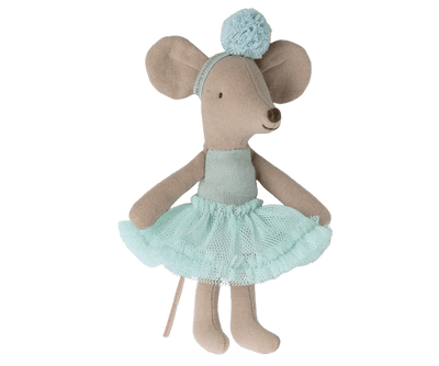 Heirloom Toys | Ballerina Mouse: Little Sister -Mint | Maileg - The Ridge Kids