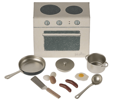 Heirloom Toys | Cooking Set- Mouse | Maileg - The Ridge Kids