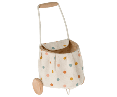 Heirloom Toys | Mini Trolley- Multi Dots | Maileg - The Ridge Kids