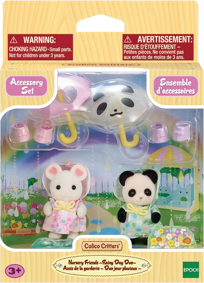 Heirloom Toys | Nursery Friends- Rainy Day Duo | Calico Critters - The Ridge Kids