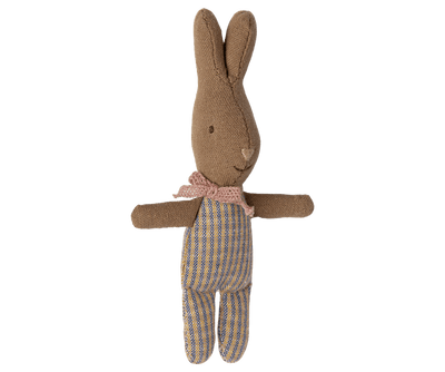 Heirloom Toys | Rabbit: My- Rose/Blue Check | Maileg - The Ridge Kids