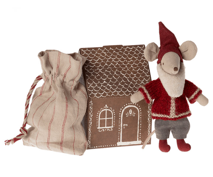 Heirloom Toys | Santa Mouse | Maileg - The Ridge Kids