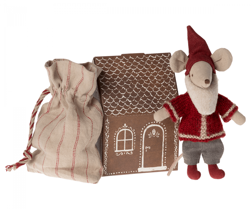 Heirloom Toys | Santa Mouse | Maileg - The Ridge Kids