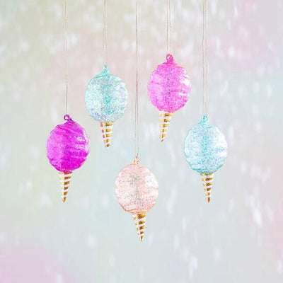 Holiday Ornaments | iridescent Cotton Candy | 180 degrees - The Ridge Kids