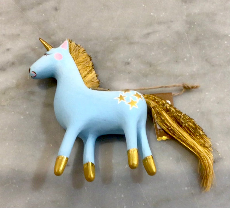 Holiday Ornaments | Rainbow Unicorn | One Hundred and 80 Degrees - The Ridge Kids