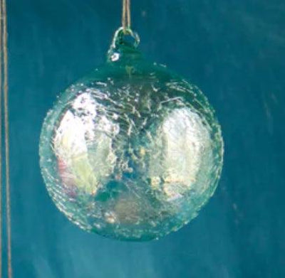 Holiday Ornaments | Ripple Iridescent Ball - assorted | 180 Degrees - The Ridge Kids