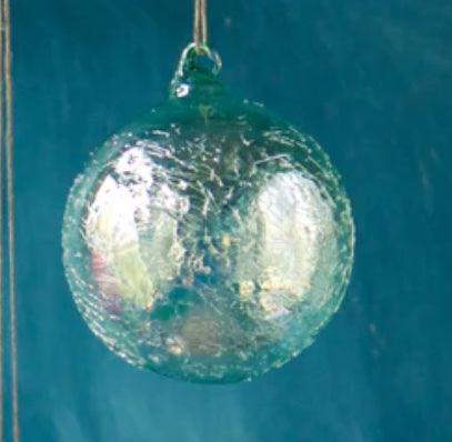 Holiday Ornaments | Ripple Iridescent Ball - assorted | 180 Degrees - The Ridge Kids