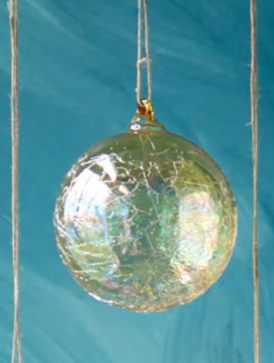 Holiday Ornaments | Ripple Iridescent Ball - assorted | 180 Degrees - The Ridge Kids