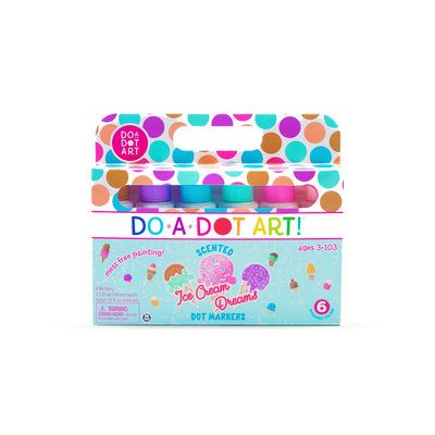 Kids Markers | Ice Cream Dreams- Scented | Do-a- Dot Art