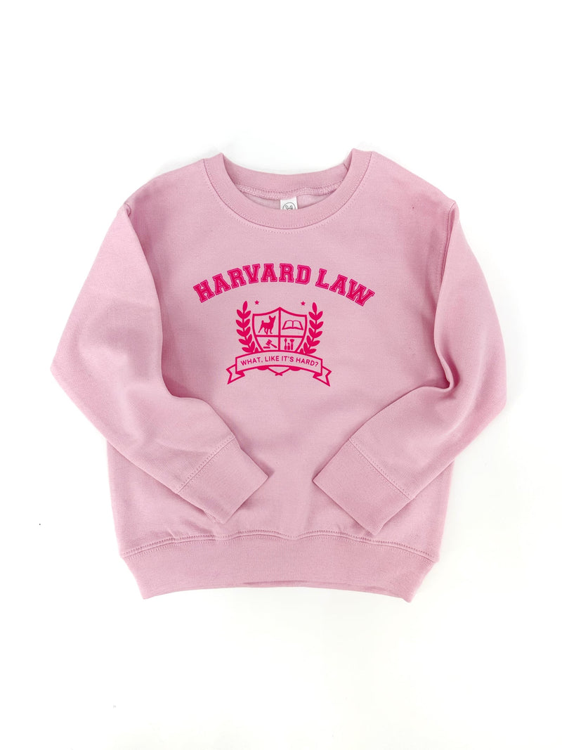 Girls Tops |  Harvard, What, like it’s hard? Sweatshirt | The Wishing Elephant