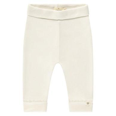 ivory baby pants with rollover waist. 