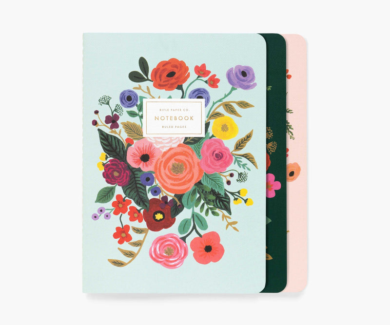 Journals | Assorted Garden Party Notebook Set | Rifle Paper Co.