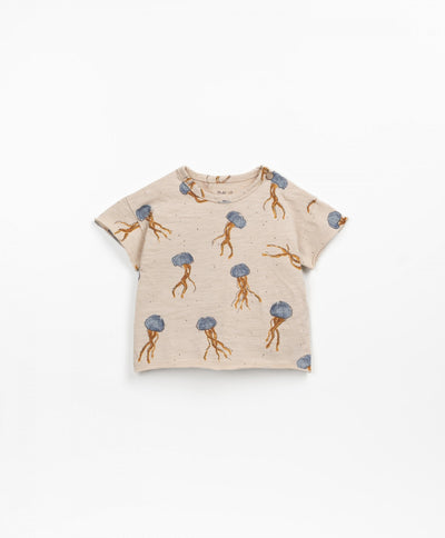 Baby Boy Tops | T-Shirt: Jellyfish- Blue | Play Up