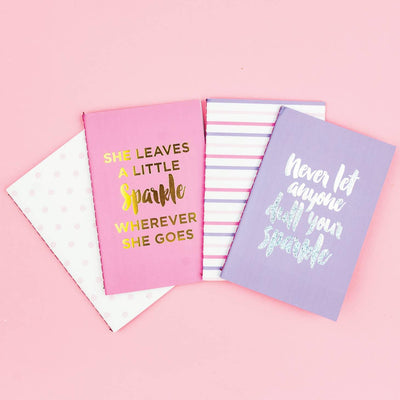 Journals | Sparkle Mini Notebook Bundle | Taylor Elliott Designs - The Ridge Kids