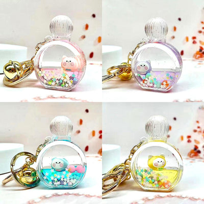 Key Chain | Perfume Bottle Floaty Amimal | BC MINI USA - The Ridge Kids