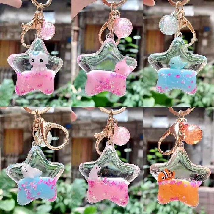Key Chain | Sea Star Floaty - assorted | BC MINI - The Ridge Kids