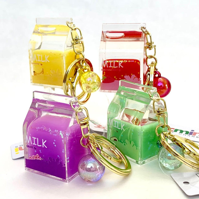 Key Chains | Fruit Milk Carton Keyring| BC Mini - The Ridge Kids