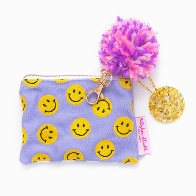 Keychains | Mini Smiley Cardholder Keychain Pouch | Taylor Elliott Designs - The Ridge Kids