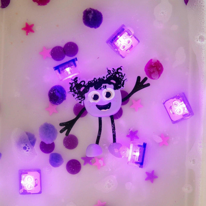 Kids Bath Toys | Light Up Bath Cubes - Lumi | Glo Pals - The Ridge Kids