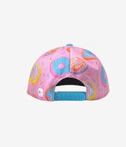 Kids Hats | Brim Hats- Duh Donuts Snapback- Pink | Headster Kids - The Ridge Kids